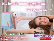 SATISFYER NUMBER ONE SUCCIONADOR ORGASMICO PLACER PAREJA O SOLAS SEXSHOP